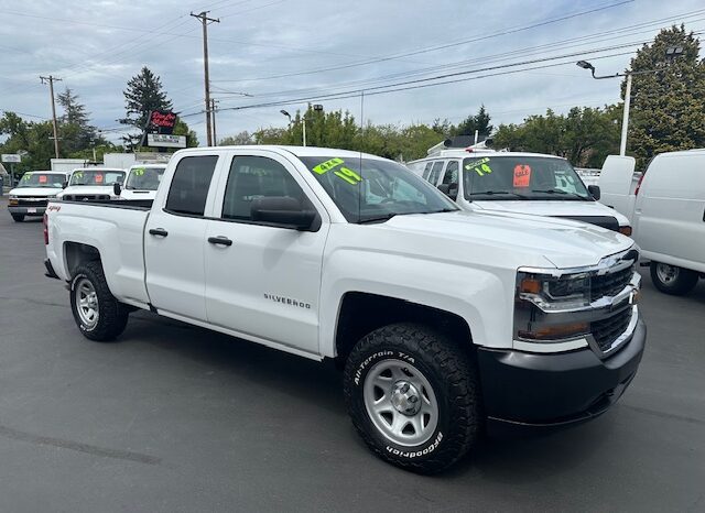 2019 Chevrolet Silverado Double Cab 4x4 Pickup 12931