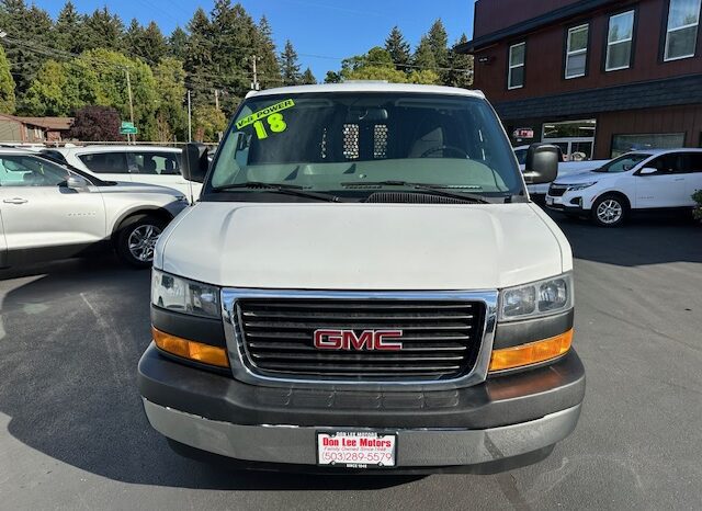 
								2018 GMC Savana 2500 Cargo Van full									