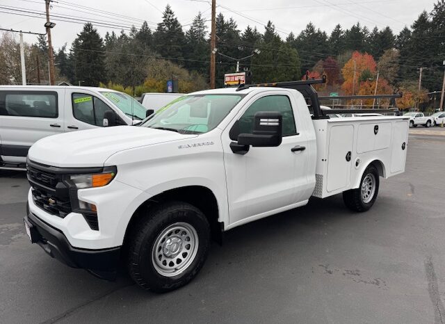 
								2022 Chevrolet Silverado 1500 Regular Cab **8ft SERVICE BODY** full									