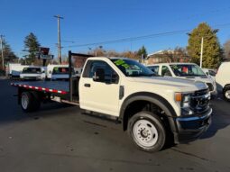 2021 Ford F450 Regular Cab 4x4 Flat Bed Truck 13052