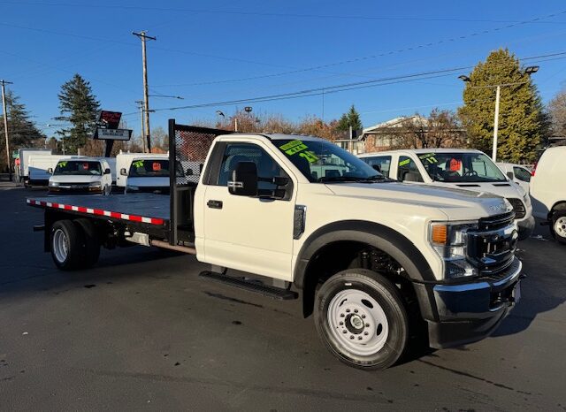 2021 Ford F450 Regular Cab 4x4 Flat Bed Truck 13052