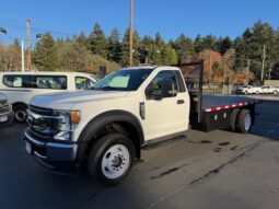 
										2021 Ford F450 Regular Cab Chassis XLT 4×4 Truck **14ft FLAT BED** full									