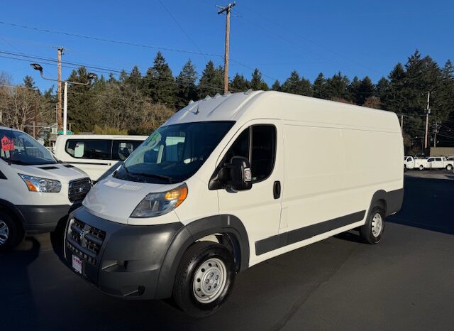 
								2018 Ram ProMaster 3500 HIGH ROOF 159 Extended Cargo Van full									