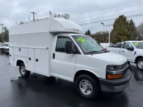 2019 Chevrolet Express 3500 Cutaway Van **10ft ENCLOSED SERVICE BODY**