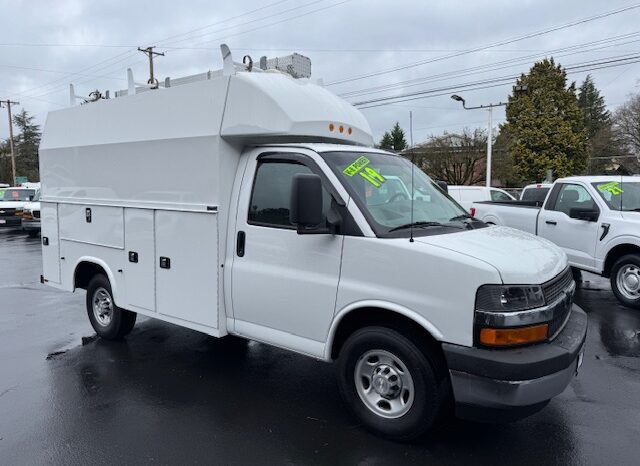 2019 Chevrolet Express 3500 Cutaway Van Service Body A1162