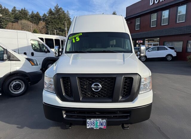 
								2015 Nissan NV2500 HIGH ROOF Cargo Van full									