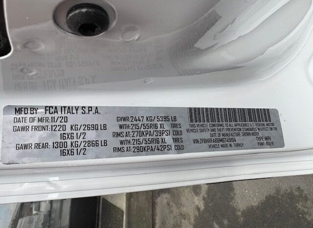 
								2021 Ram ProMaster City Tradesman Cargo Van full									
