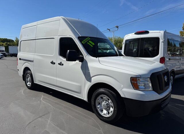 2018 Nissan NV2500 High Roof Cargo Van 13116