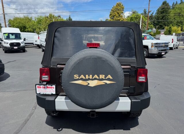 
								2013 Jeep Wrangler Sahara 4×4 full									