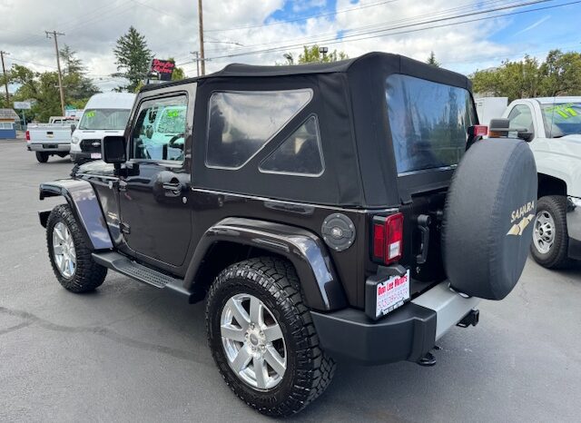 
								2013 Jeep Wrangler Sahara 4×4 full									