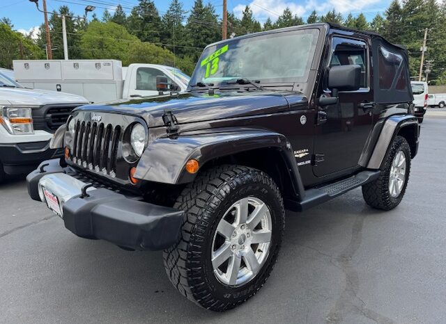 
								2013 Jeep Wrangler Sahara 4×4 full									