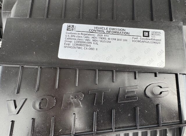 
								2020 Chevrolet Express 2500 Cargo Van full									