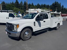 2017 Ford F350 Super Cab **9ft UTILITY BOX**