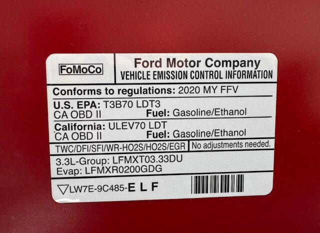 
								2020 Ford F150 Regular Cab 4×4 Pickup full									