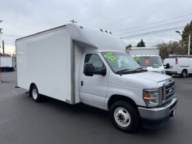 2022 Ford E350 Cutaway Van **14ft BOX**