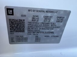 
										2020 GMC Savana 2500 Cargo Van full									