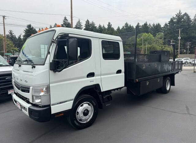 
								2020 Mitsubishi Fuso FE160 Canter Crew Cab Truck **15ft STAKE BED** full									