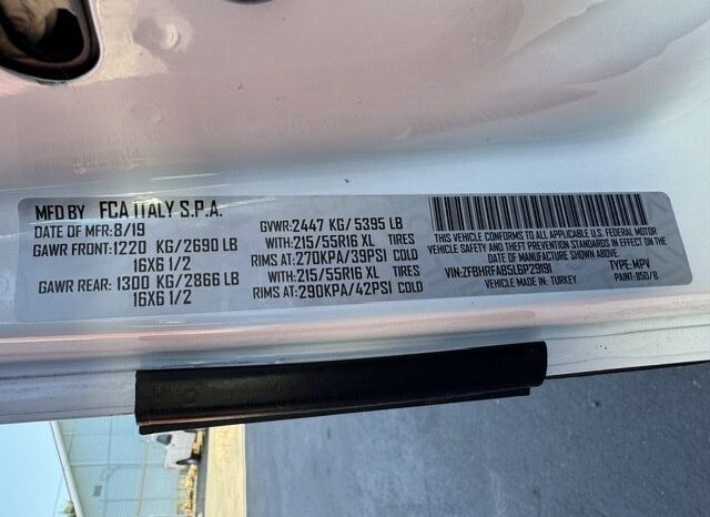 
								2020 Ram ProMaster City Tradesman Cargo Van full									