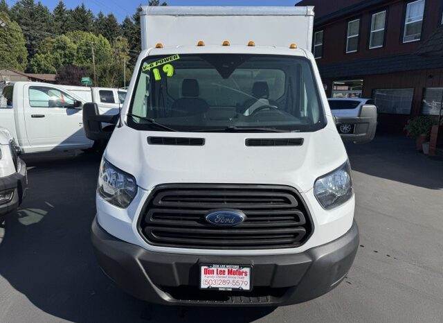 
								2019 Ford Transit 350 HD Chassis Cab **12ft BOX** Van full									