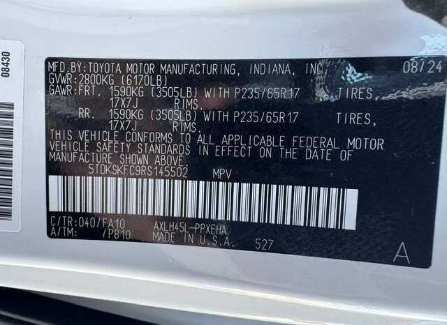 
								2024 Toyota Sienna LE Minivan **AWD** full									