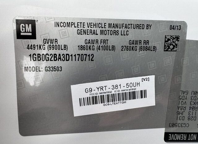 
								2013 Chevrolet Express 3500 **COLLINS BUS** full									